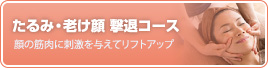 たるみ・老け顔 撃退コース